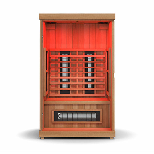 2 Person Full-Spectrum Home Infrared Sauna by Finnmark