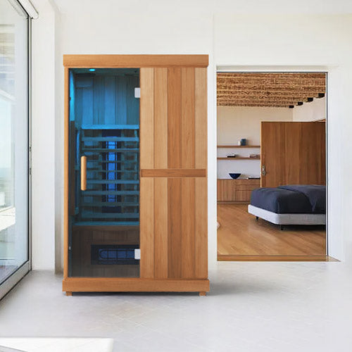 2 Person Full-Spectrum Home Infrared Sauna by Finnmark