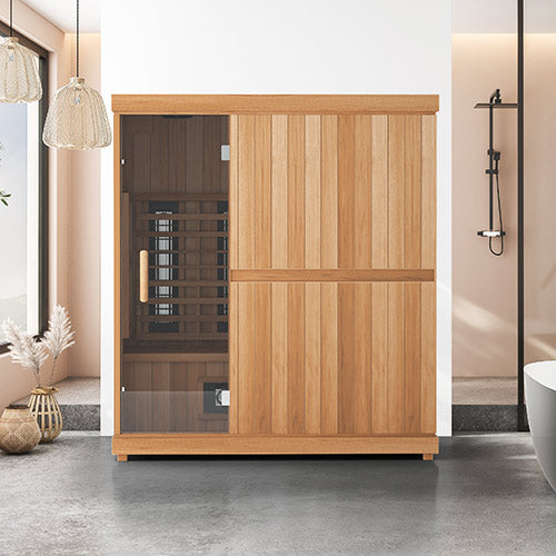 3 Person Full-Spectrum Infrared Sauna by Finnmark