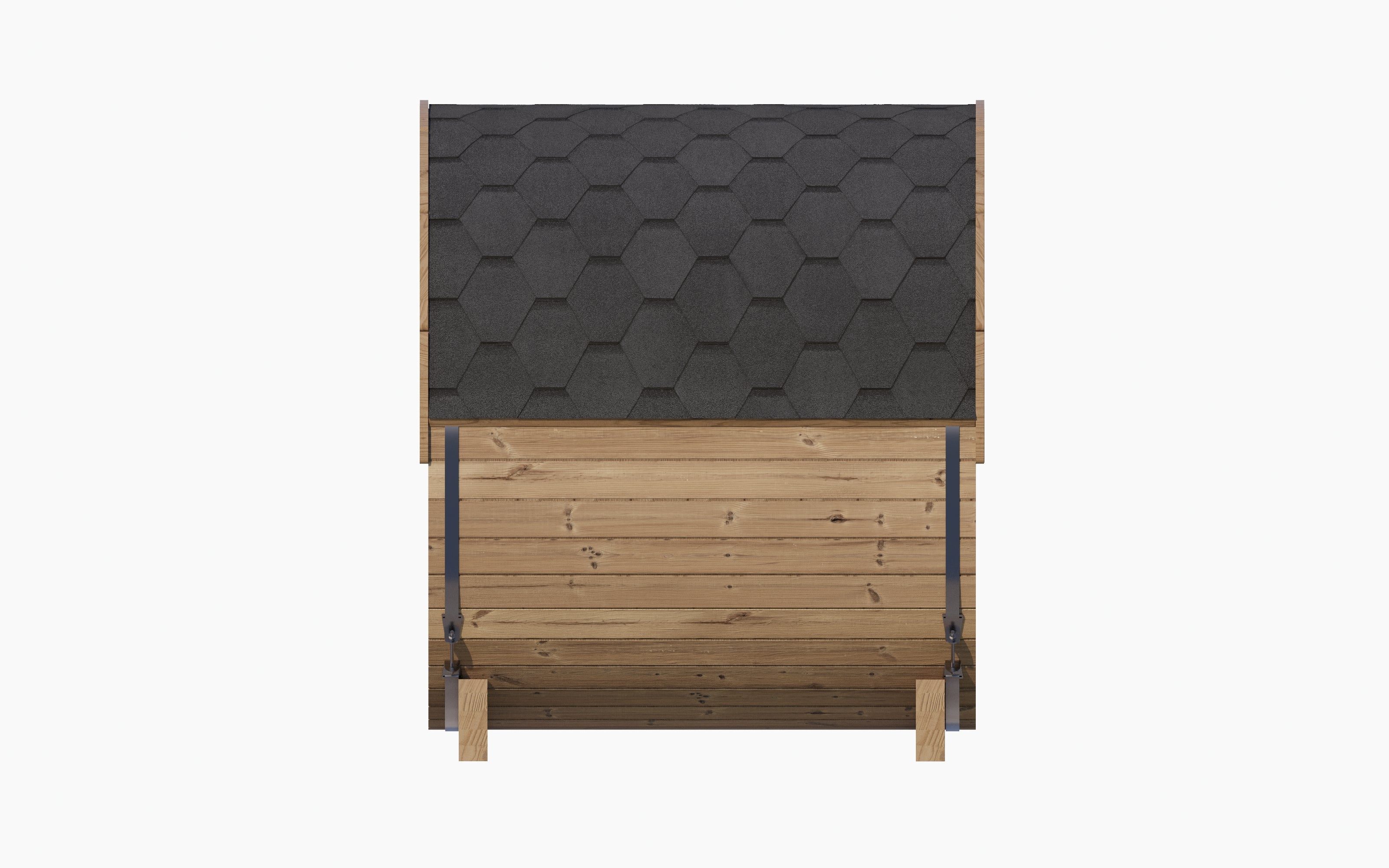 SaunaLife Model E6W ERGO-Series Premium Outdoor Sauna