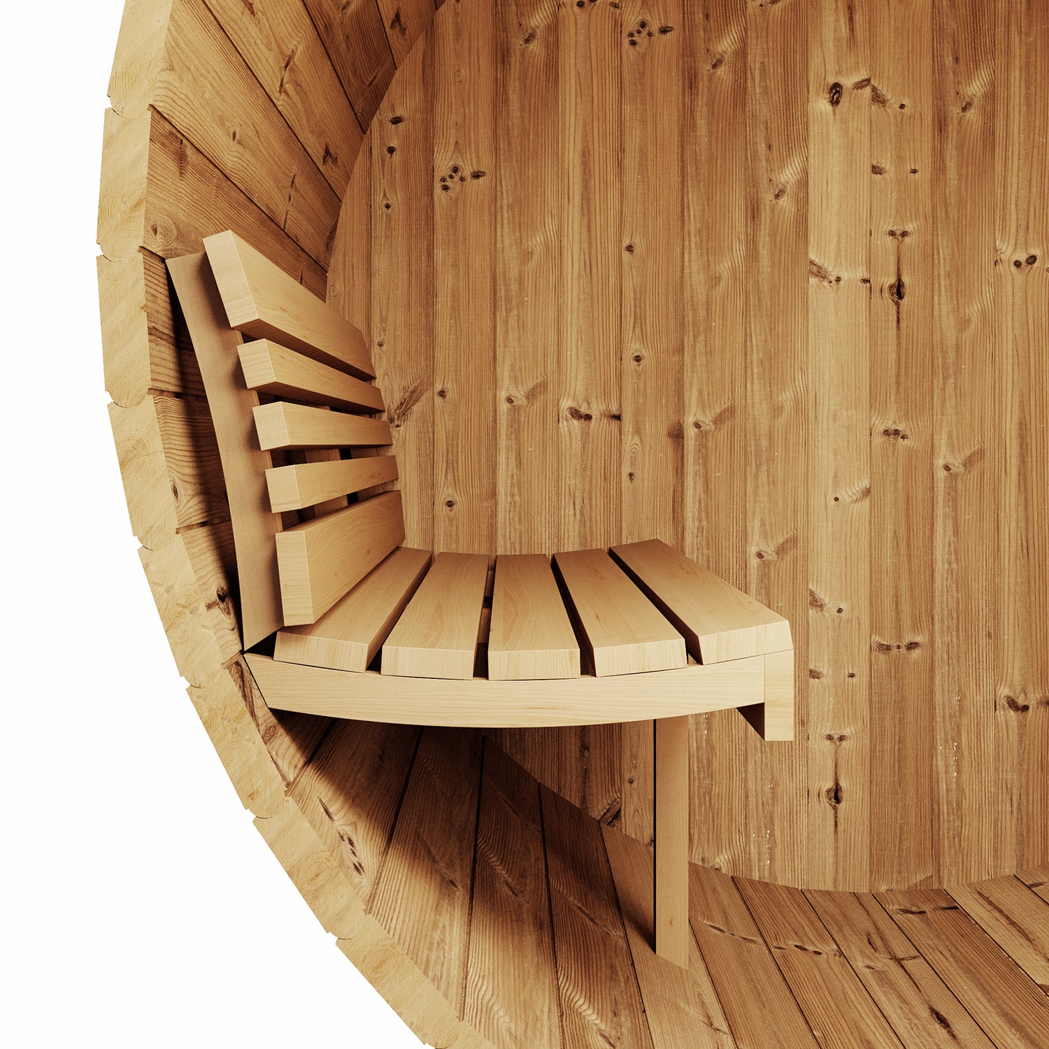 SaunaLife Model E6 ERGO-Series Outdoor Sauna