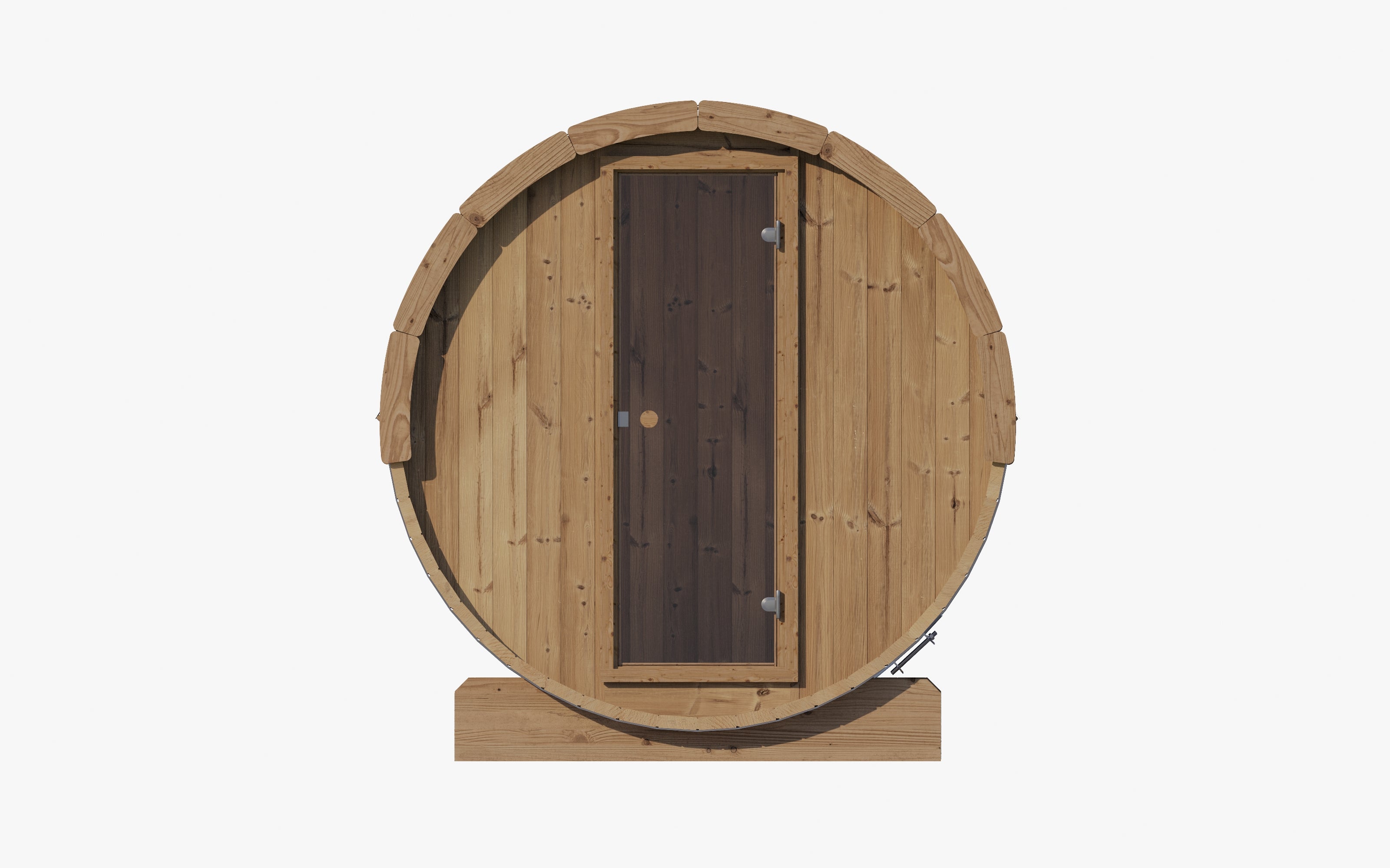 SaunaLife E8 Outdoor Barrel Sauna