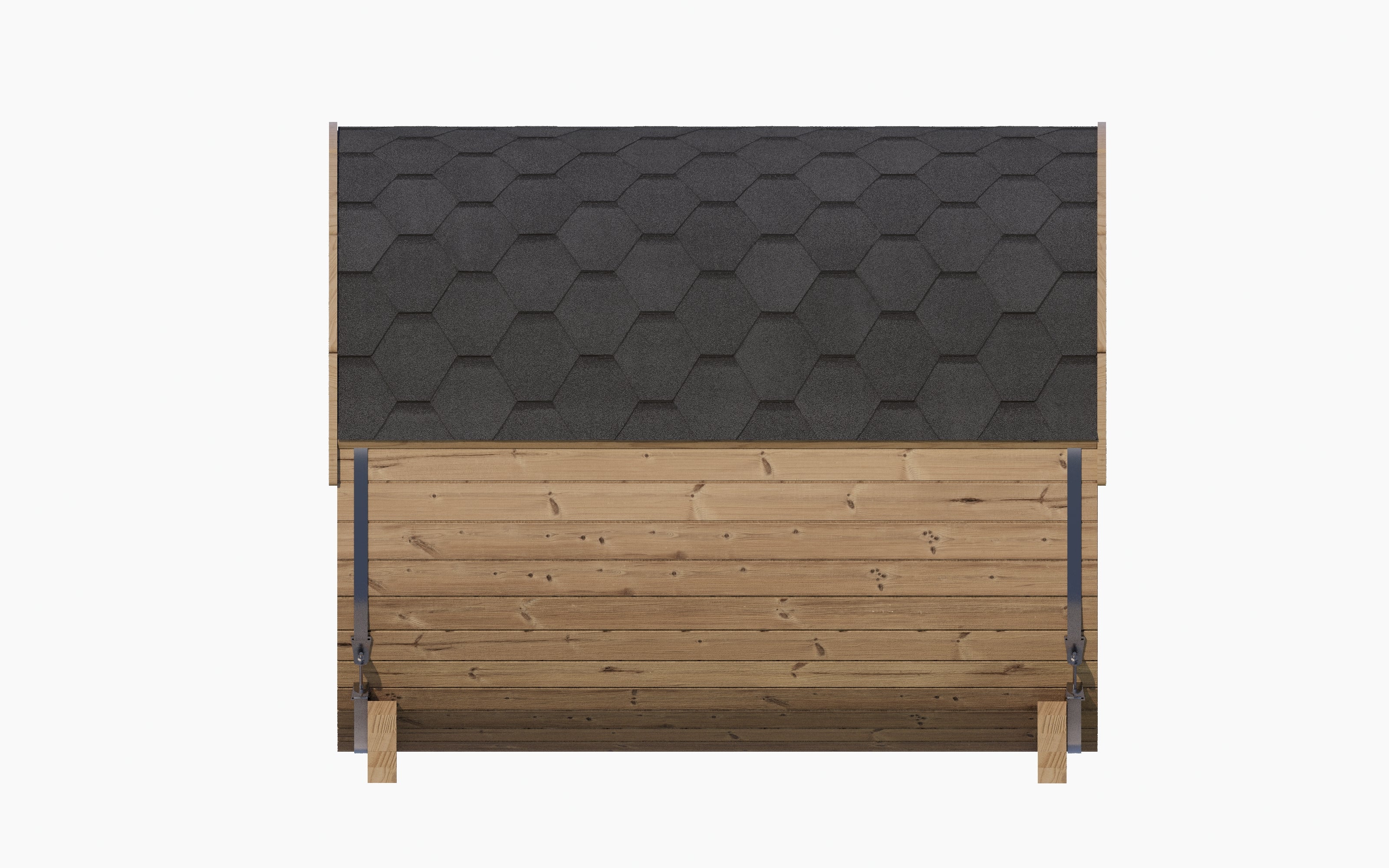 SaunaLife Model E8W Outdoor Barrel Sauna