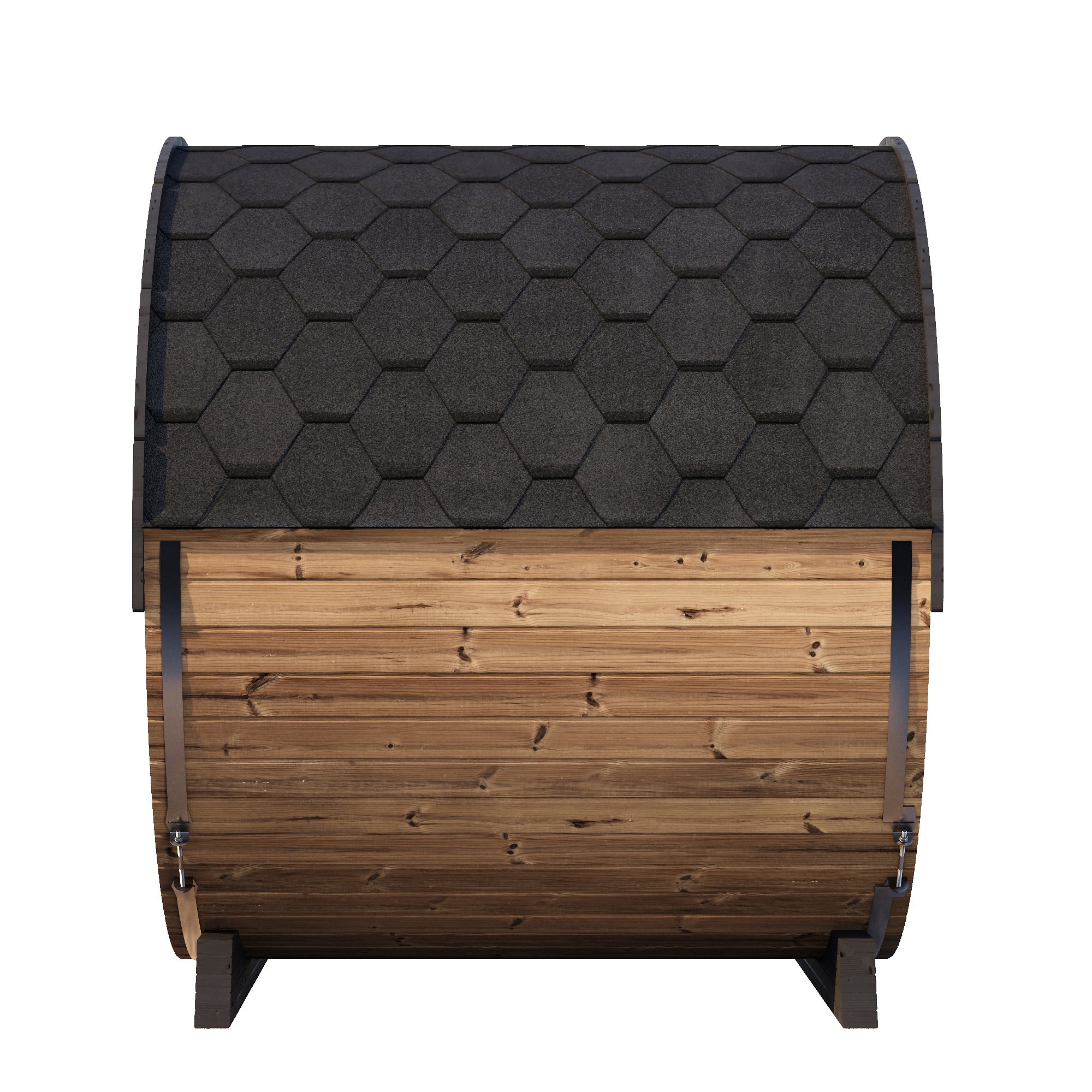 SaunaLife ERGO-Series Elegance 8 (EE8G) Outdoor Barrel Sauna