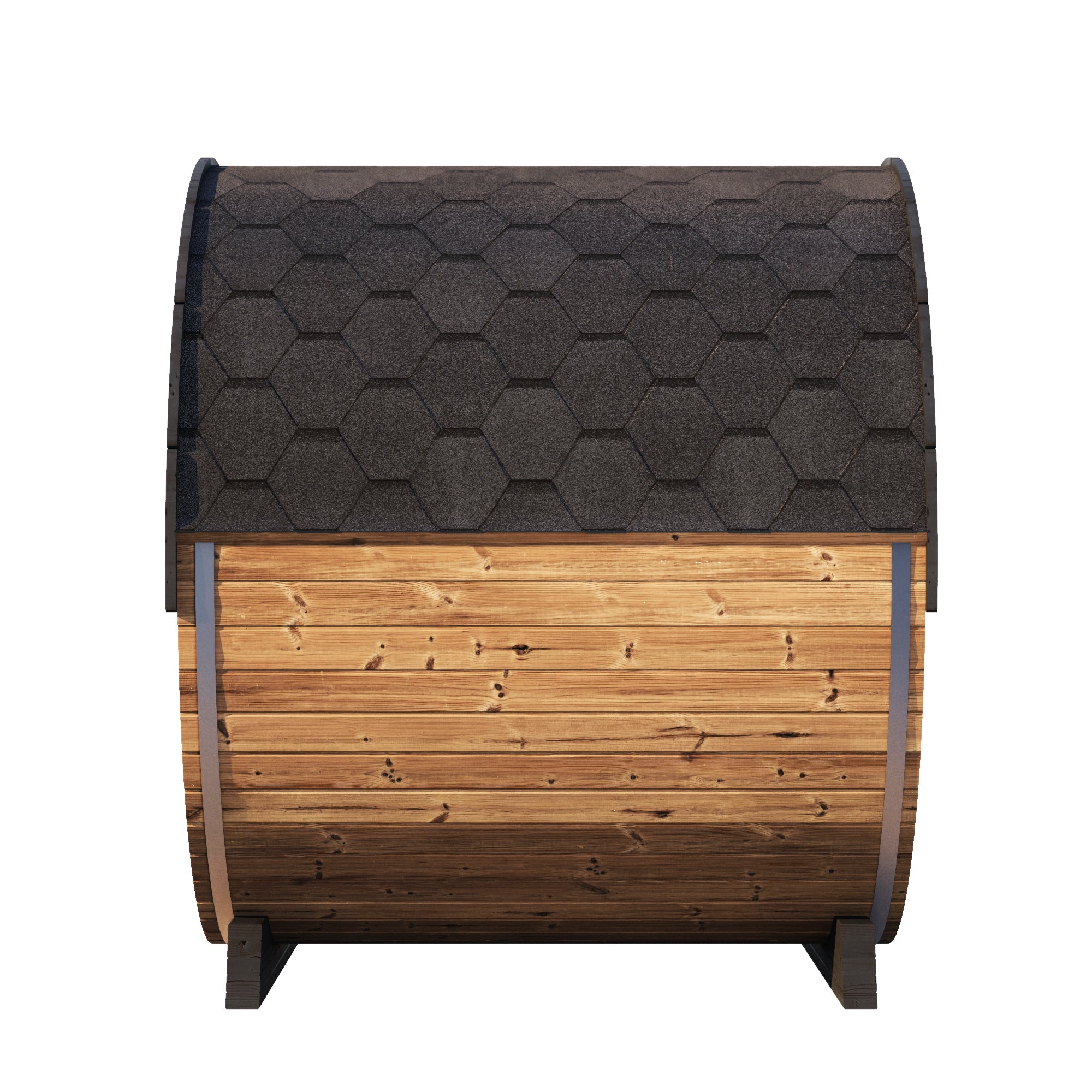 SaunaLife ERGO-Series Elegance 8 (EE8G) Outdoor Barrel Sauna