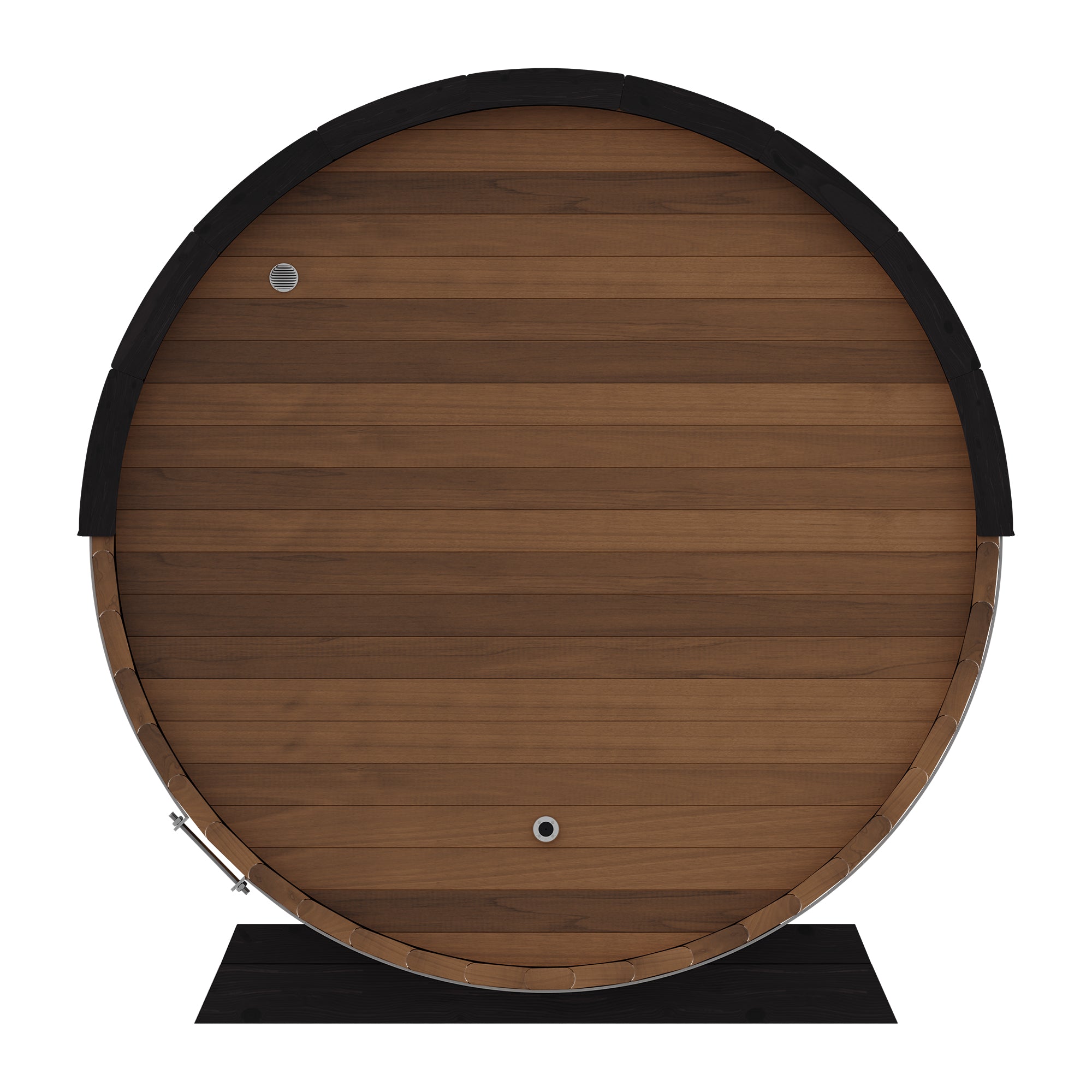 The Finnmark FD-6 delivers the ultimate sauna experience by uniting powerful traditional heat with advanced infrared therapy inside a beautifully crafted 6' x 6' cedar barrel. Reach temperatures up to 190°F with a 4.5 kW traditional heater for a classic steam session, or enjoy deep-penetrating relief from the built-in Spectrum Plus™ infrared heaters that trigger up to 25 times more sweat than standard carbon panels. Whether you crave the invigorating ritual of pouring water over hot stones or the gentle rad