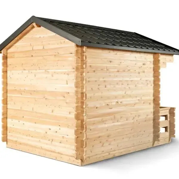 Leisure Craft CT Georgian Cabin Sauna with Porch