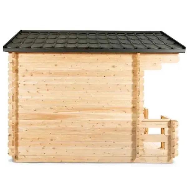 Leisure Craft CT Georgian Cabin Sauna with Porch