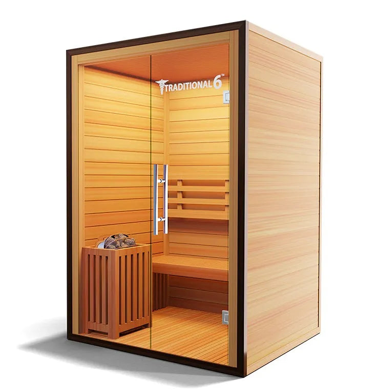 Traditional 3 Person Steam Sauna