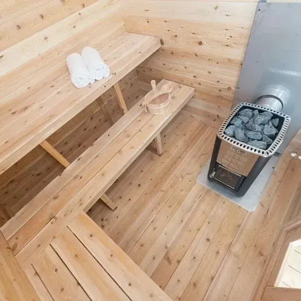 Outdoor CT Georgian Cabin Sauna 2-6 person by Dundalk LeisureCraft