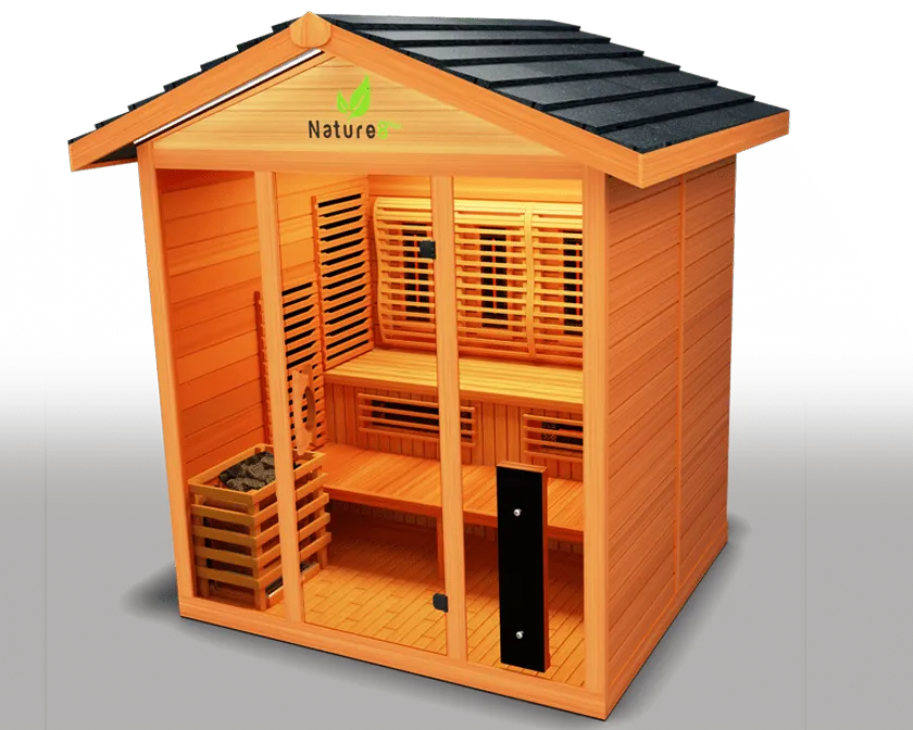 Nature Outdoor Hybrid 6 Person Sauna