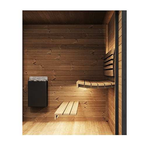 SaunaLife Garden Luxury 6-Person Outdoor Sauna