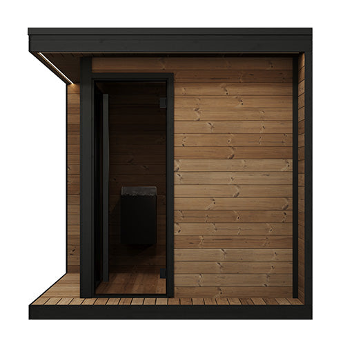 SaunaLife Garden Luxury 6-Person Outdoor Sauna