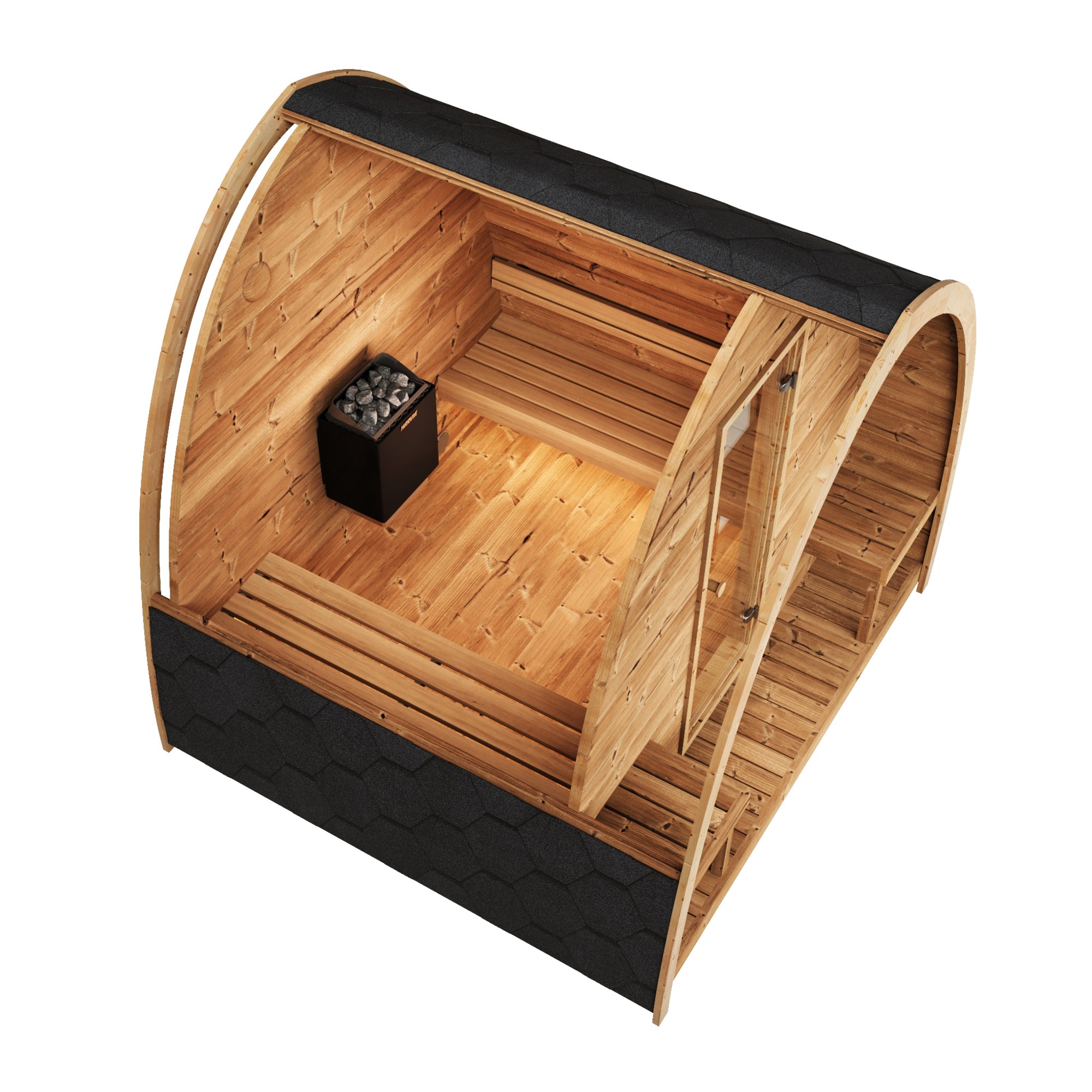SaunaLife Model G3 Outdoor Home Sauna