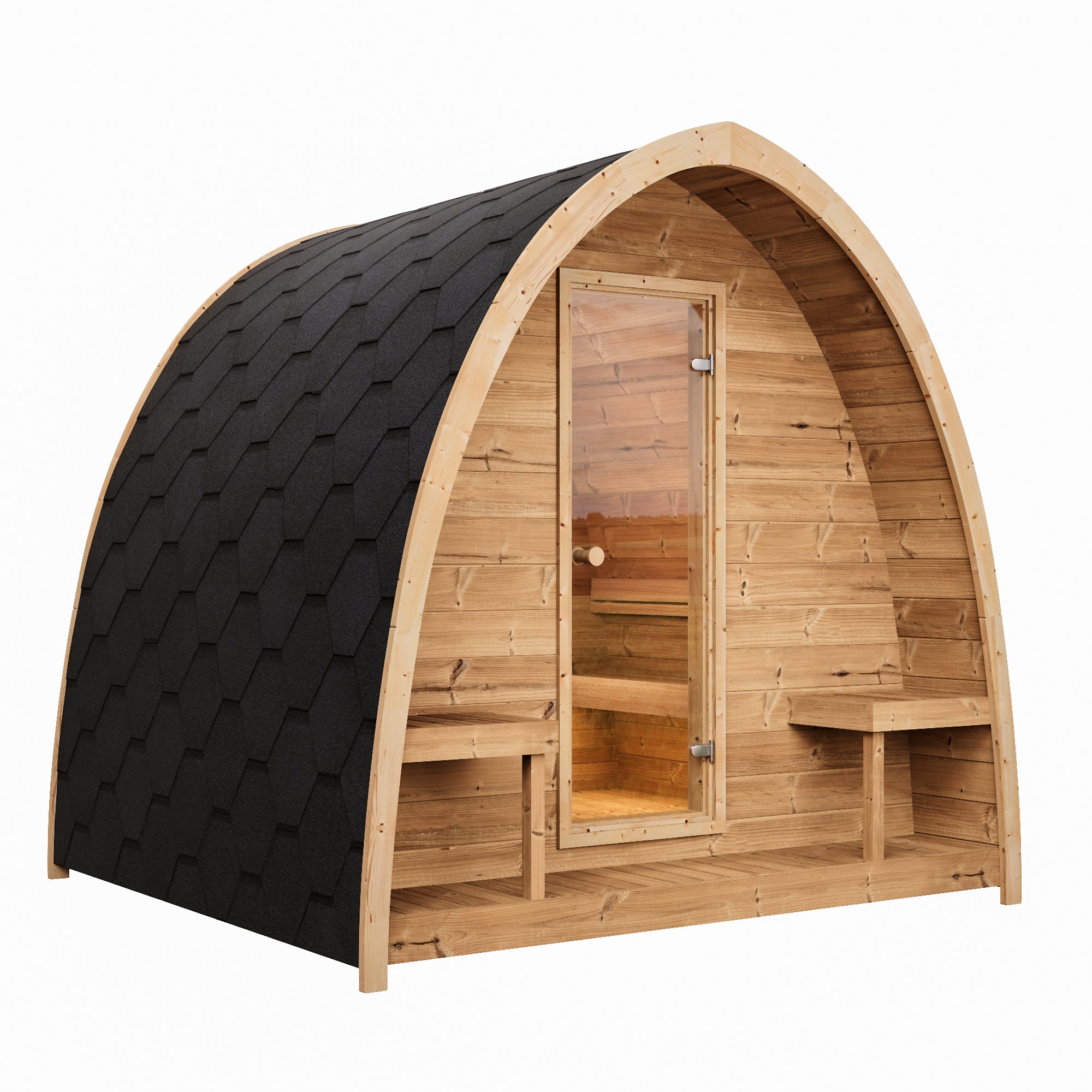 SaunaLife Model G3 Outdoor Home Sauna