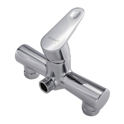SaunaLife Luxury Outdoor Barrel Shower