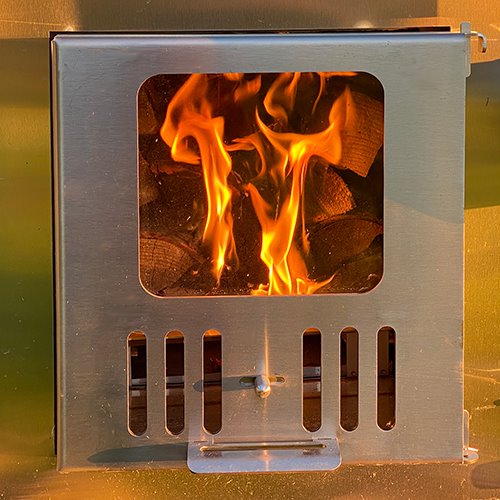 SaunaLife Model S4N Wood-Fired Hot Tub Dark Grey