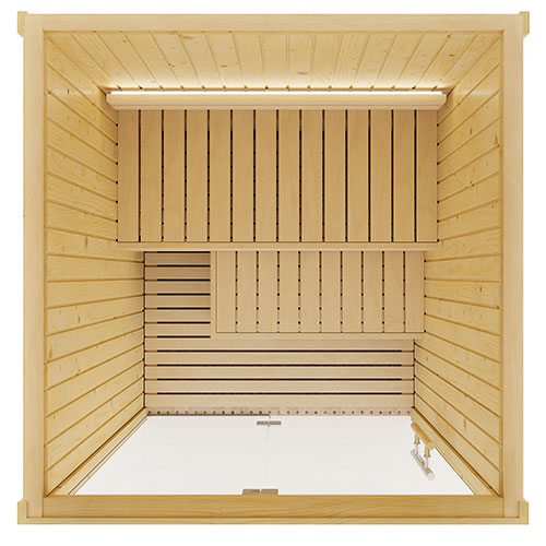SaunaLife 2-Person XPERIENCE-Series Indoor Home Sauna