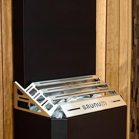 Saunum Air 7 Sauna Heater Anthracite Grey