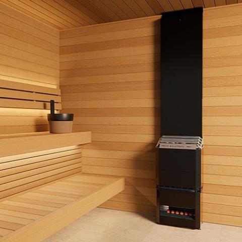 Saunum Air 7 Sauna Heater Anthracite Grey