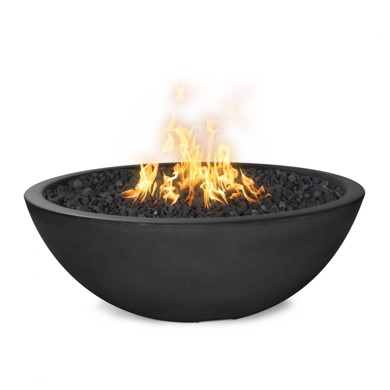 The Outdoor Plus Sedona GFRC Narrow‑Ledge Fire Pit