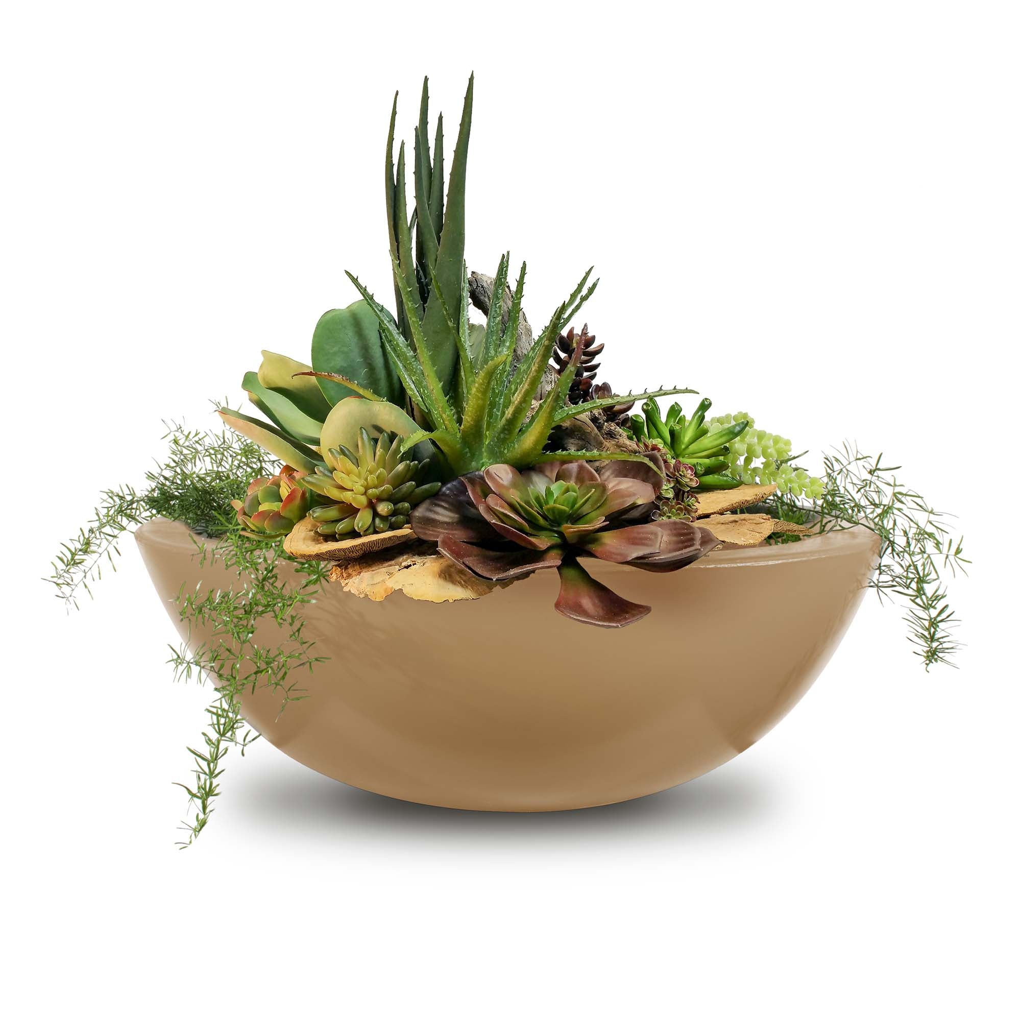 The Outdoor Plus Sedona Planter & Water Bowl