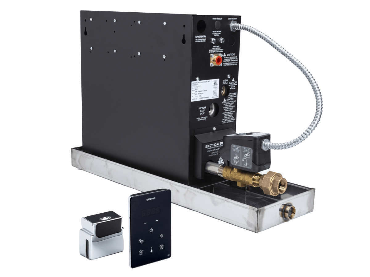 Amerec AK Series 22 kW Steam Generator - elitewellnesshq steam room essentials