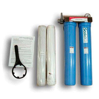 ASX200 Dual Cartridge ScaleX Water Filtration System By Amerec - elitewellnesshq steam room essentials 9209-020