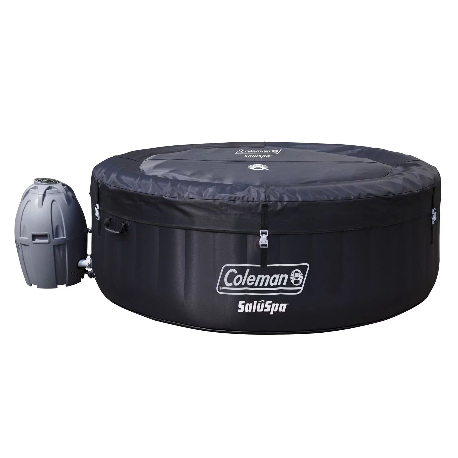 13804-BW Saluspa 4 Person Inflatable Hot Tub Spa with Pump #P08411