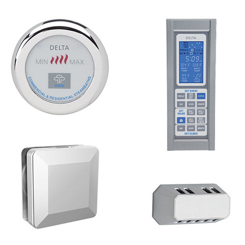 DELTA® Commercial Steam Generator 9kW Package with Control & Steam head