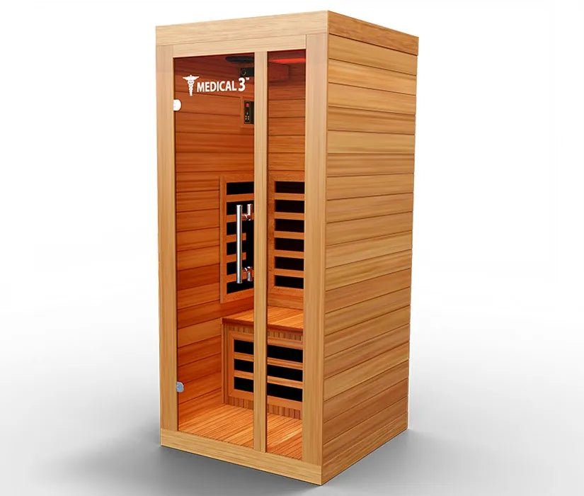 Elite 1 - Person Full - Spectrum Sauna - elitewellnesshq Saunas MBMS3