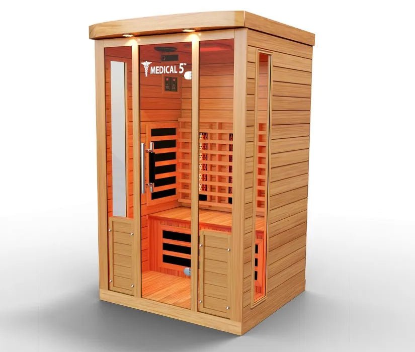 Elite 3 - person Full Spectrum Sauna - elitewellnesshq Saunas MBMS5