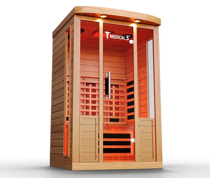 Elite 3 - person Full Spectrum Sauna - elitewellnesshq Saunas MBMS5