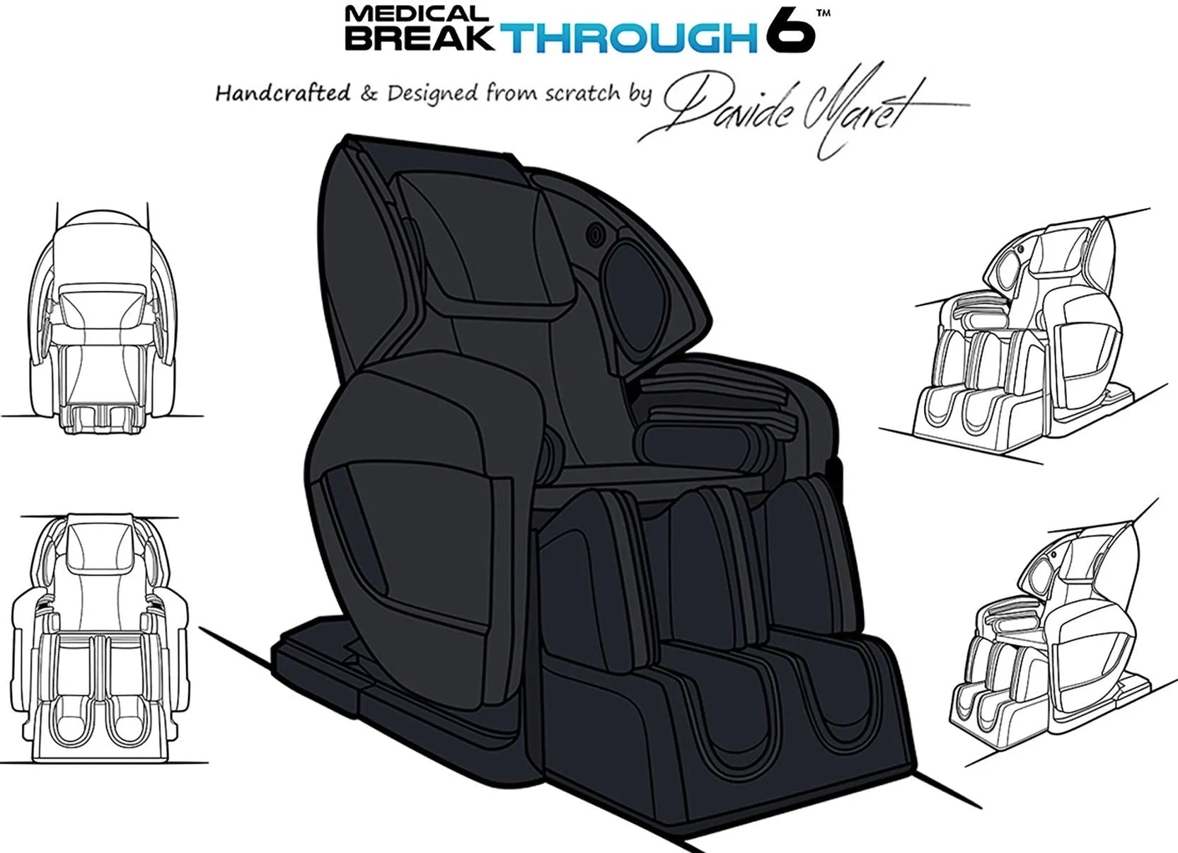 Elite Recovery 6 Massage Chair - elitewellnesshq massage chair MBBT6