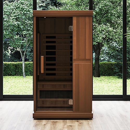 1 Person Full-Spectrum Infrared Home Sauna by Finnmark