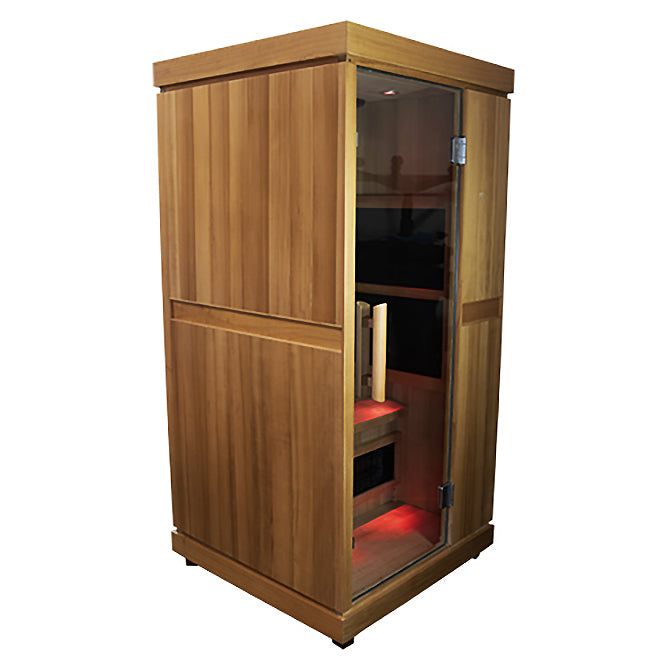 1 Person Full-Spectrum Infrared Home Sauna by Finnmark