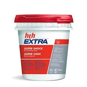 HTH Extra Super Shock Granular Pool Sanitizer - elitewellnesshq pool chemical treatment CHM-30640