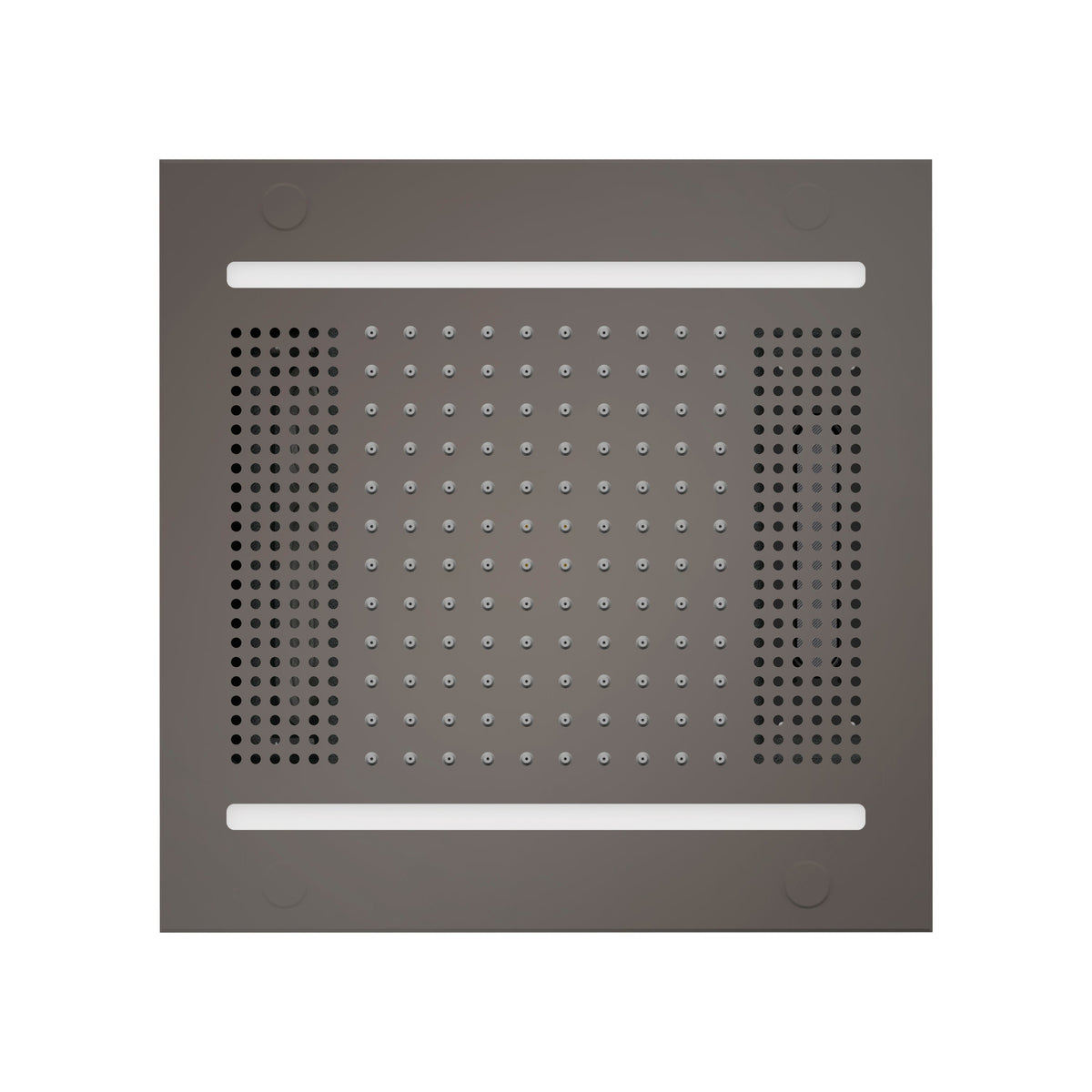 HVLSR14-BN - elitewellnesshq Black Nickel (Square - Rain + Chromatherapy + Audiotherapy)