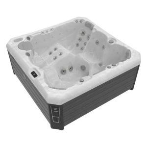 Most Energy - Efficient Hot Tub • 6 - Person Capacity • Full - Sized Lounger - elitewellnesshq Hot Tubs