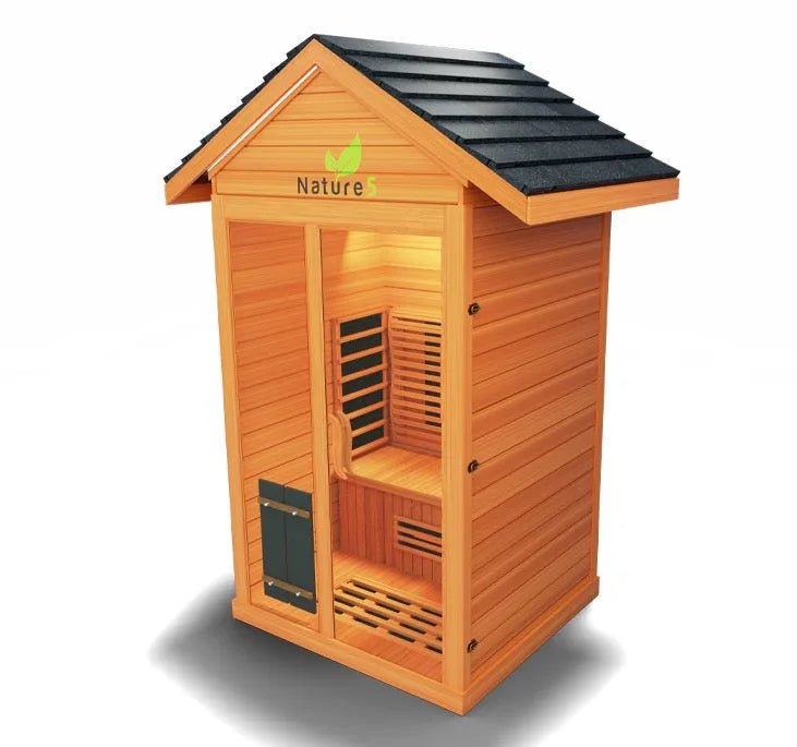 Nature Outdoor 2 - Person Sauna - elitewellnesshq Saunas NAT5