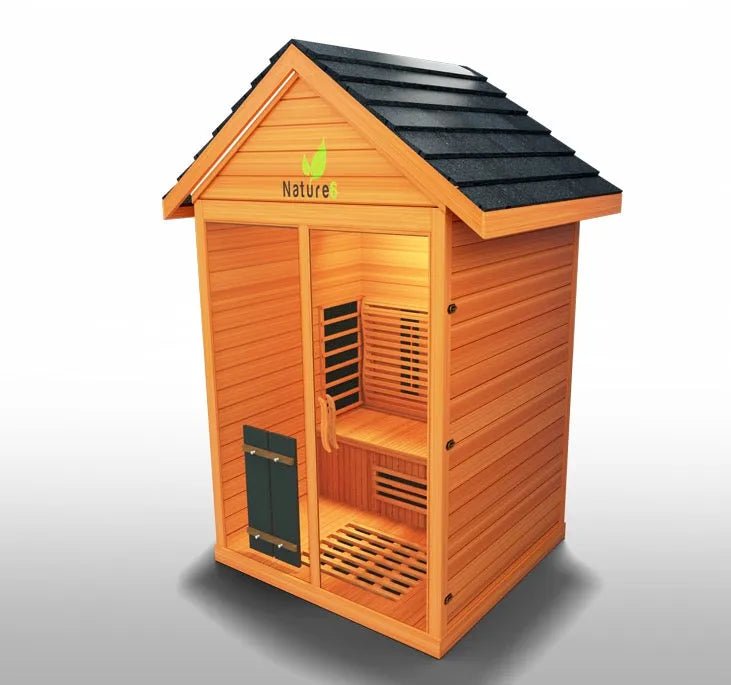 Nature Outdoor 3 - Person Sauna - elitewellnesshq Saunas NAT6