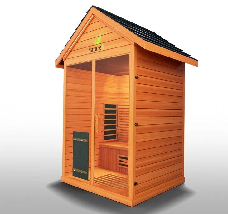 Nature Outdoor 3 - Person Sauna - elitewellnesshq Saunas NAT6