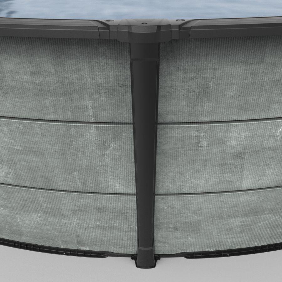Newtown Above Ground Pool by Carvin | Woodgrain Finish - elitewellnesshq Above Ground Pools AGP-97526215-BUNDLE