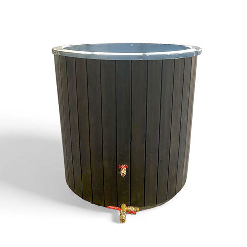 SaunaLife 1-Person Cold/Hot Immersion Tub, Black