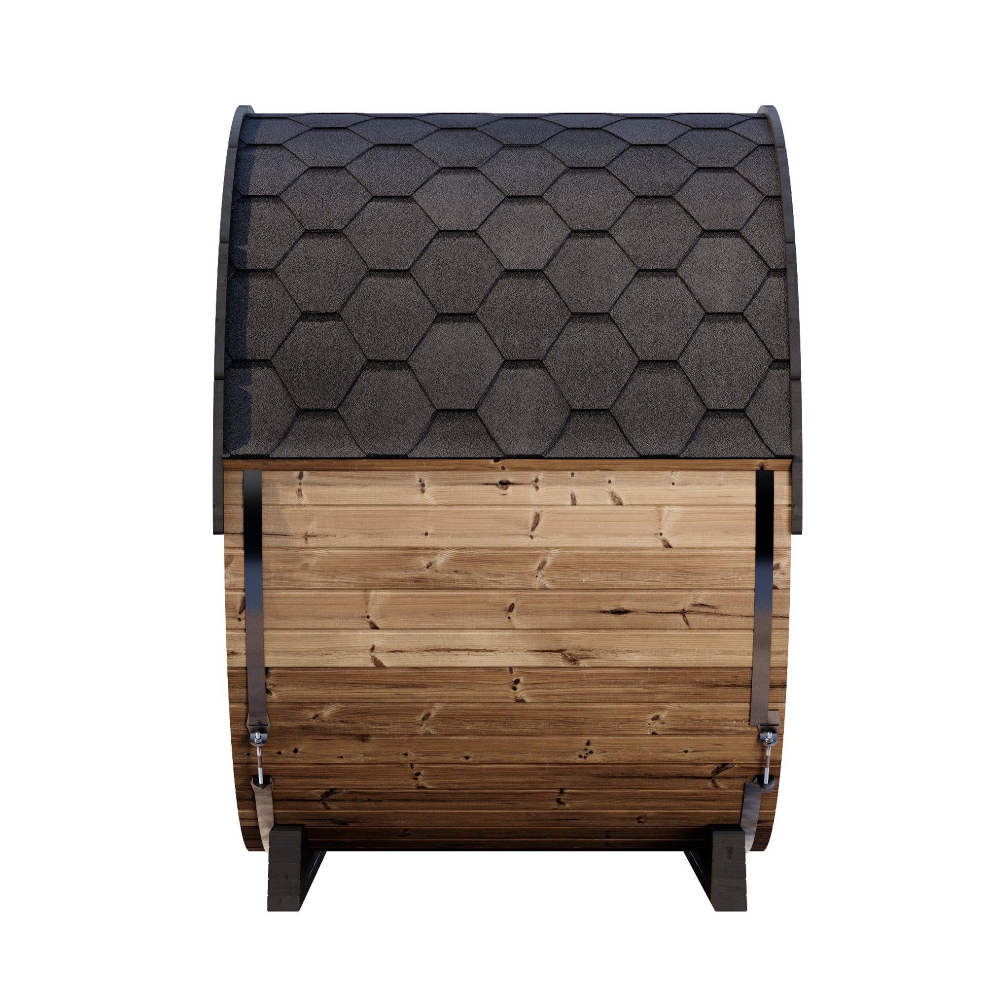 SaunaLife ERGO-Series (Model EE6G) Outdoor Barrel Sauna