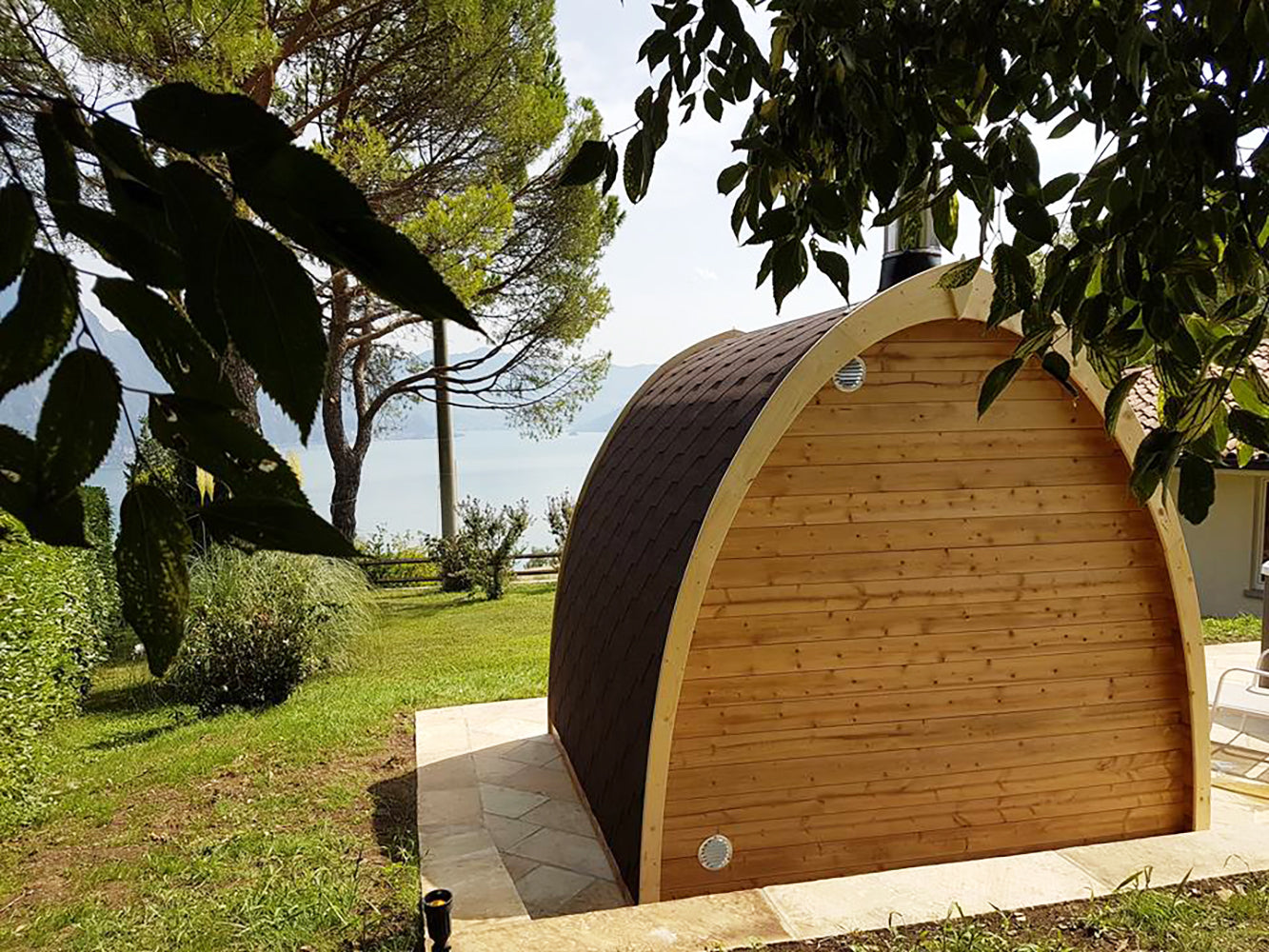 SaunaLife Model G3 Outdoor Home Sauna