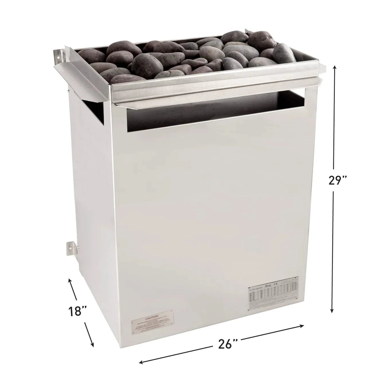 Scandia Electric Ultra Sauna Heater - Large (12.0KW - 18.0KW) - elitewellnesshq Sauna Heaters