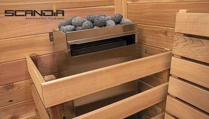 Scandia Electric Ultra Sauna Heater - Large (12.0KW - 18.0KW) - elitewellnesshq Sauna Heaters
