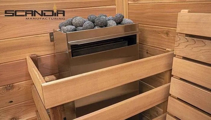 Scandia Electric Ultra Sauna Heater Medium size(6.0kw - 9.0kw) - elitewellnesshq Sauna Heaters SN - HEM - 60208 - 60