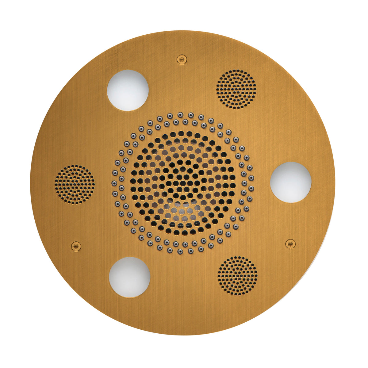SLSRRD-AB - elitewellnesshq Antique Brass (Square - Rain + Chromatherapy + Audiotherapy)